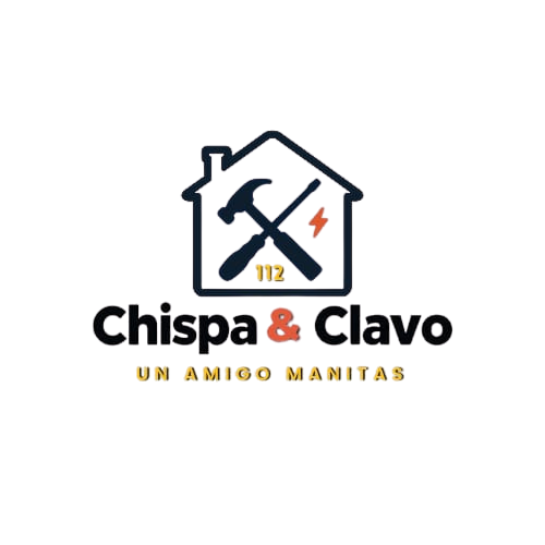 Logo chispa y clavo