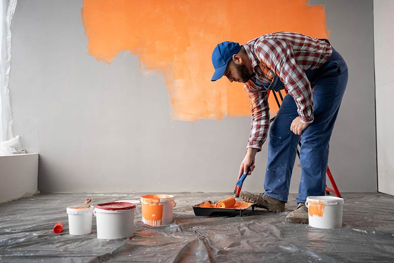 Pintura y reparaciones en paredes: claves para un acabado duradero y sin problemas